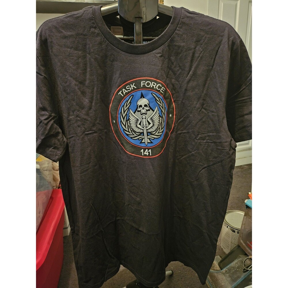 Call Of Duty Task Force 141 Vlack T-Shirt, Activision, New XL